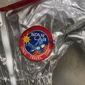 Space suit costume size 4/5 years old kid